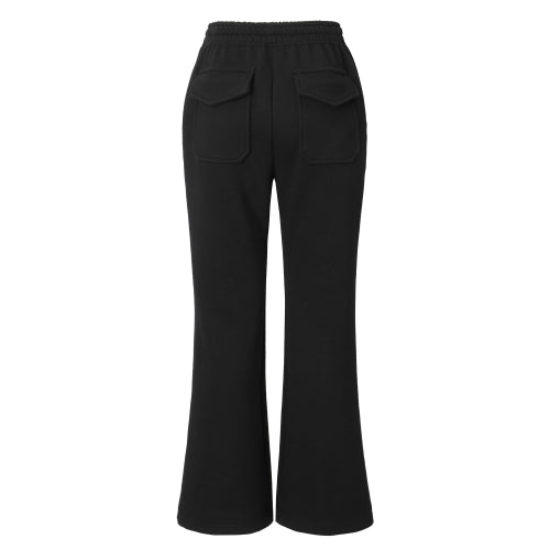 Chrome Bootcut Pants (black)