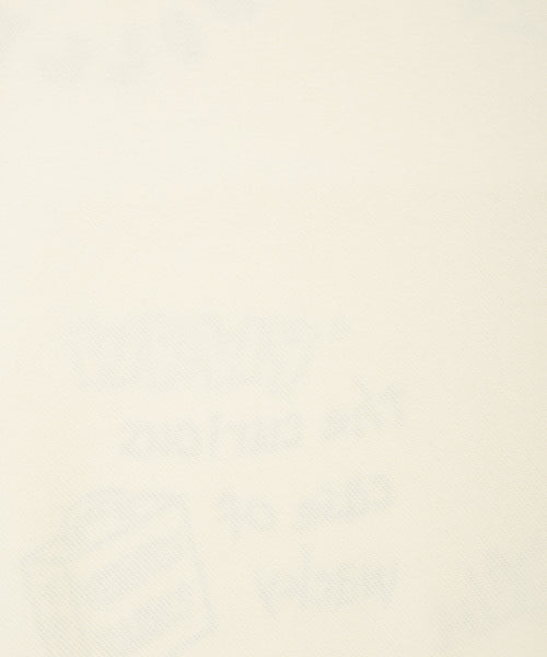 Spray Graphic Hood Sweat Cream