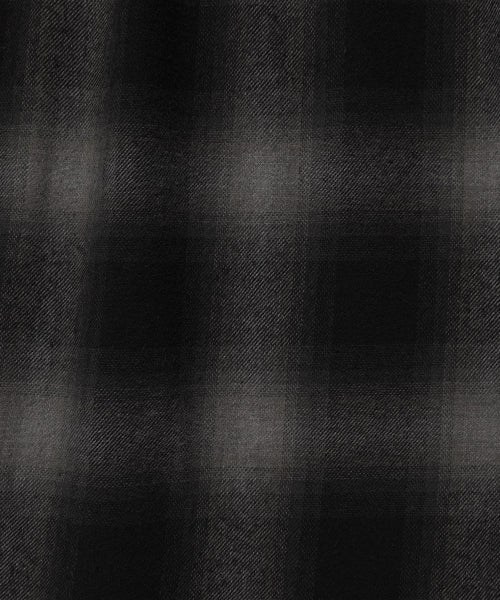 Dying Checkered Shirt Gray
