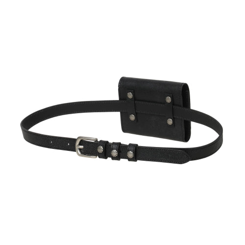 Stud Wallet Belt (black)