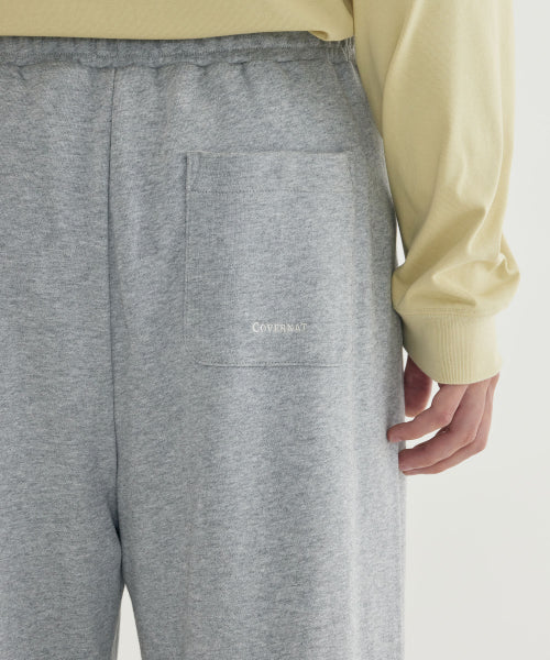 SEMI-WIDE SIGNATURE SYMBOL SWEATPANTS
