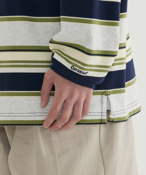 Collared Rugby Long Sleeve