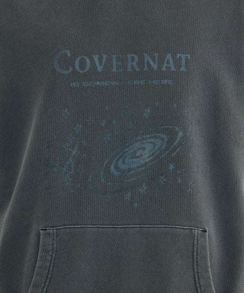 PIGMENT DYED UNIVERSE DRAWING HOODIE