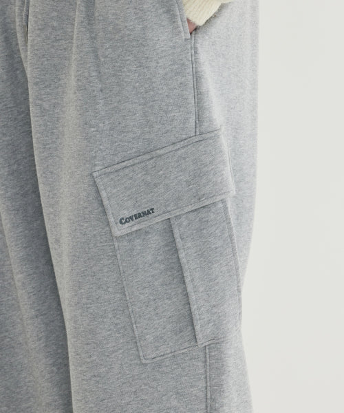 SMALL LOGO CARGO SWEATPANTS