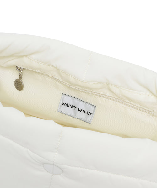 Lily Medium Padded Bag Ivory