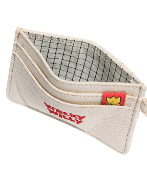 Kiki Wappen Card Wallet Ekru