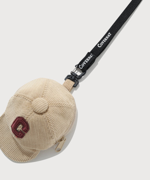CORDUROY C LOGO CAP POUCH