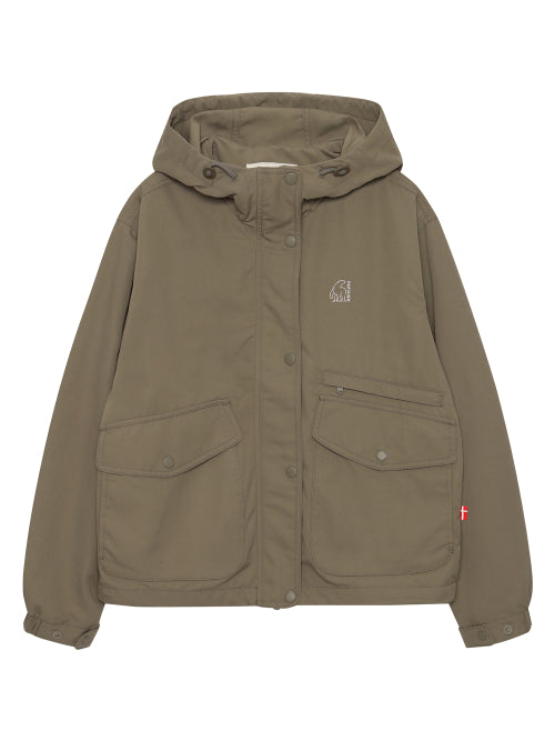 Base Camp Hoodie Jacket - W_Khaki