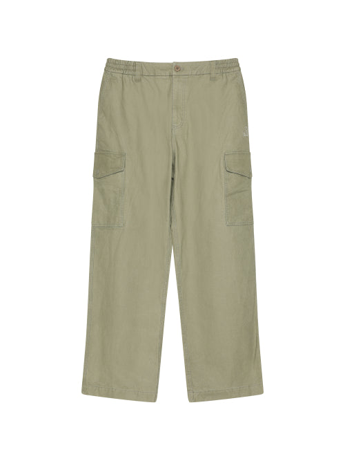 Glamper cargo pants (relax fit) - M_Light Khaki