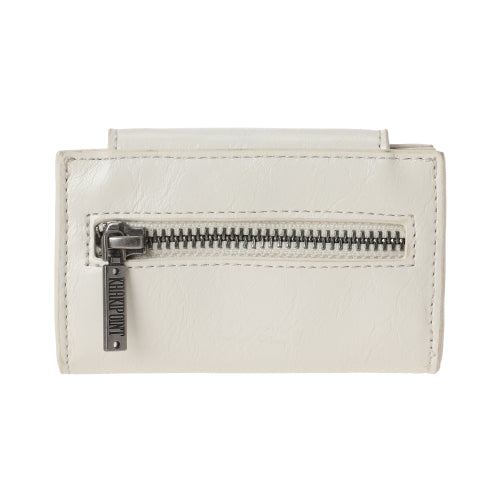 Leather Card Wallet (ivory)