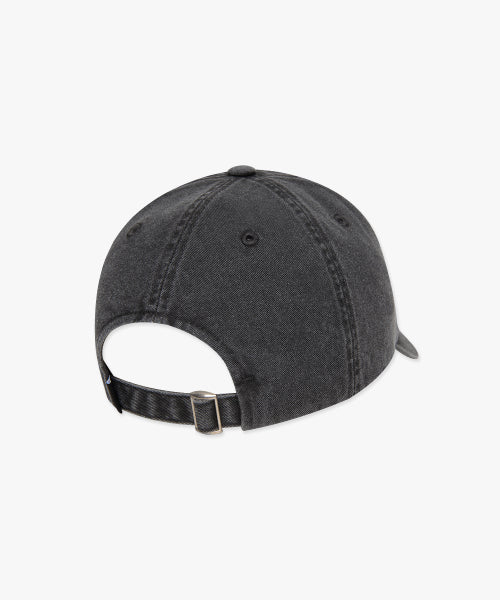 GOTHIC PIGMENT 6PANEL CAP black