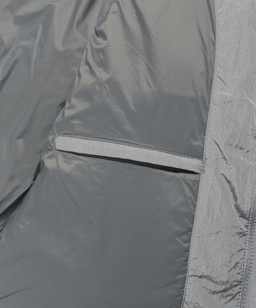 Women's Duckie Glossy Down Short Puffer Silver