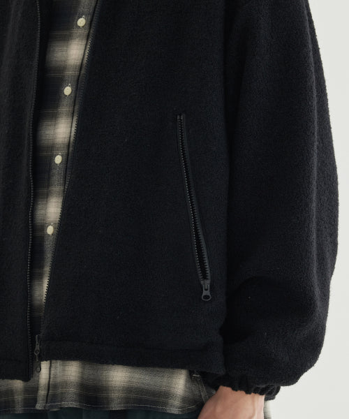 WOOL ZIP-UP JACKET