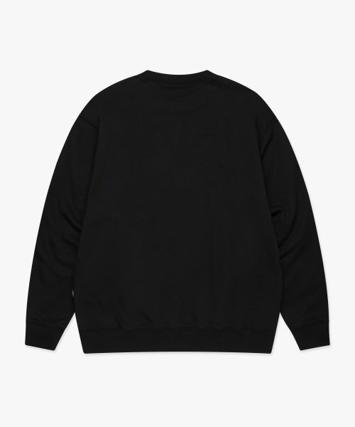 THREE BEARS ARCH LOGO SWEATSHIRT black