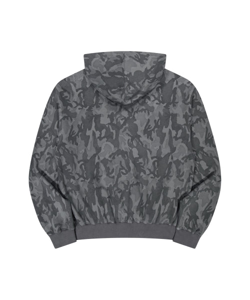 BA CAMOUFLAGE HOOD ZIP-UP_GREY CAMO