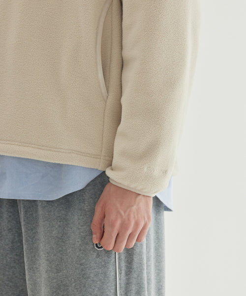 WARM ON FLEECE HALF-ZIP SWEATSHIRT