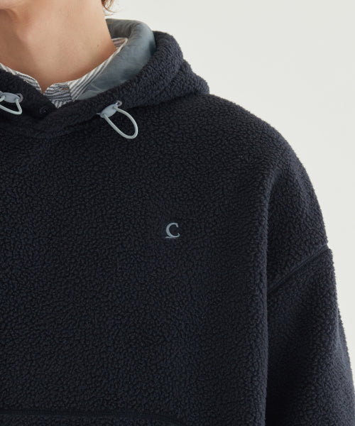 WARM ON SIGNATURE SYMBOL FLEECE HOODIE