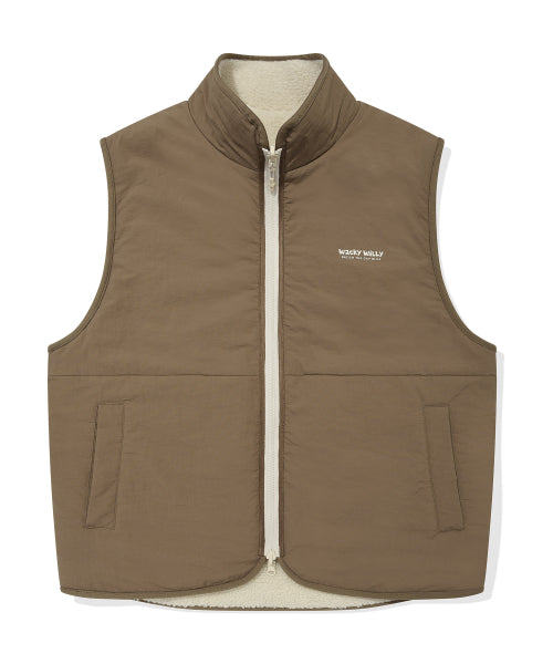 reversible fleece best brown