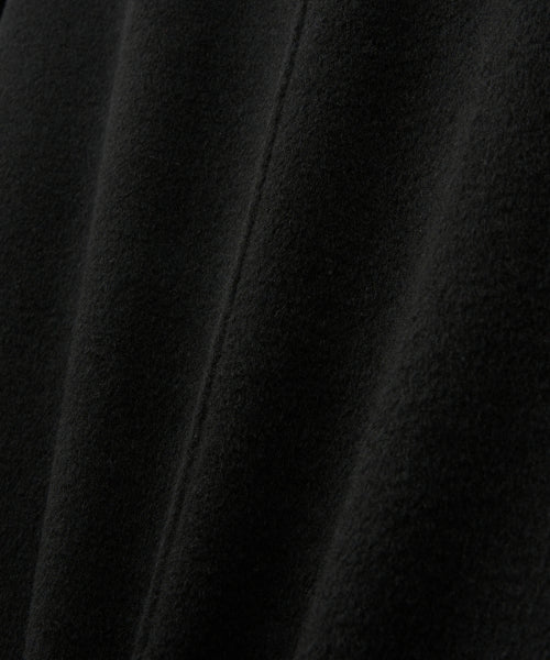 Cashmere Wool Blend Mac Coat Black