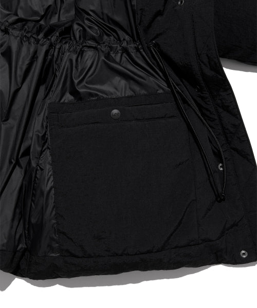 Woman Raglan Half Down Black