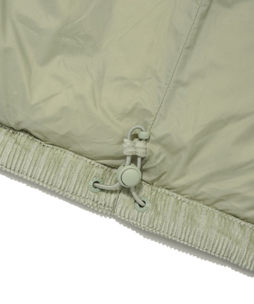 Women's corduroy short-down jumper mint