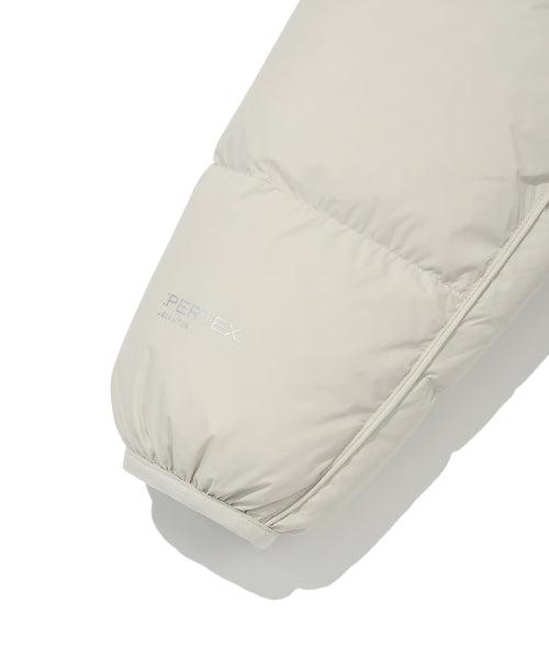 Pertex Lipstop Hooded Down Jumper Cream