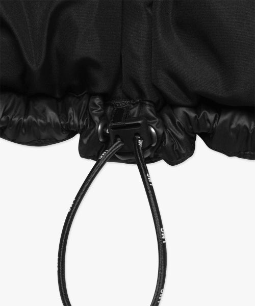 WM OG CROP PUFFER DUCK DOWN PARKA black