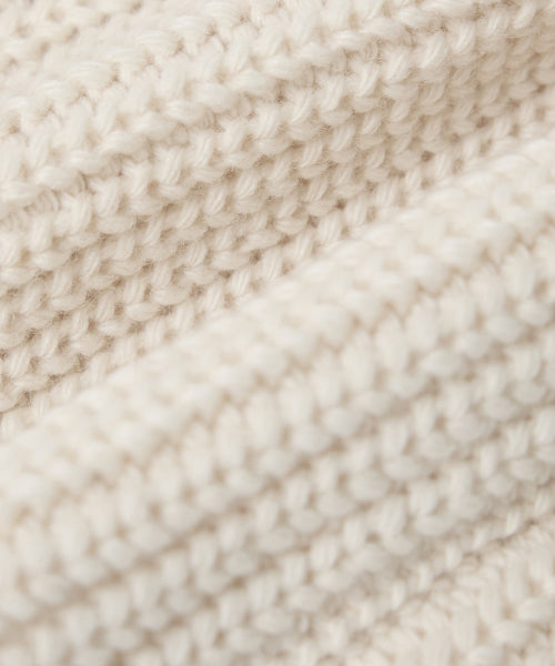 Earmuff Knit Beanie Cream