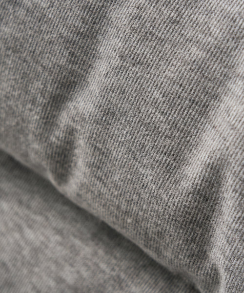 (W) Knit Puffer Duck Down Padding Gray