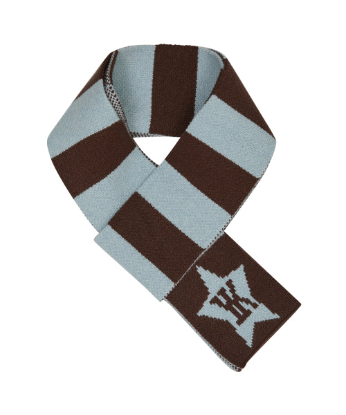 Stripe Star Muffler SKYBLUE