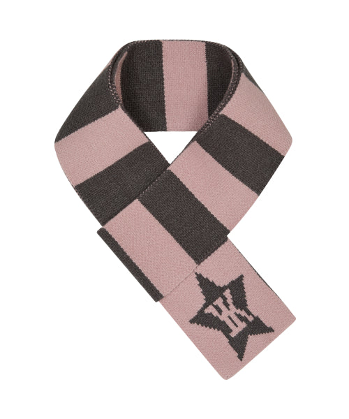 Stripe Star Muffler PINK