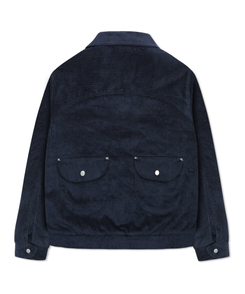 WXJ024 Pocapoca Corduroy Soft Jacket (NAVY)