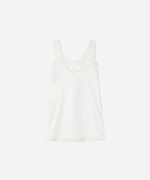 MJ Cotton Lace Dress / White
