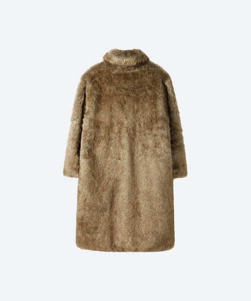 MJ Carrie Fur Coat / Brown