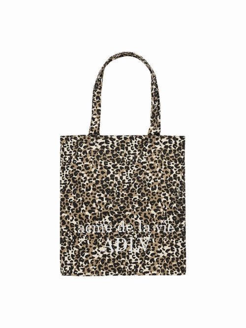 LEOPARD PRINT BASIC LOGO ECO BAG