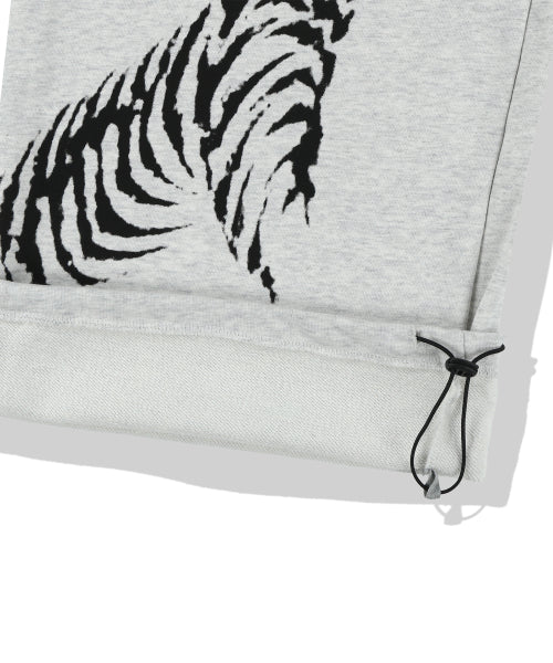 Snake Bone Sweat Pants - Light Grey