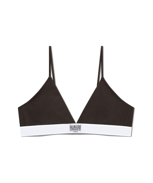 UNDERWEAR W CLASSIC LOGO EBAND BRA dark brown