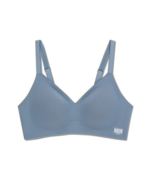 UNDERWEAR W CLASSIC LOGO FUSING BRA ash blue