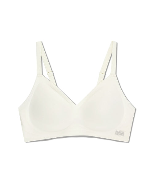 UNDERWEAR W CLASSIC LOGO FUSING BRA ivory