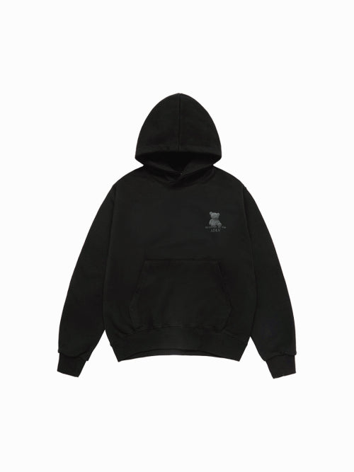 NEW FUZZY BEAR HOODIE (2COLOR)