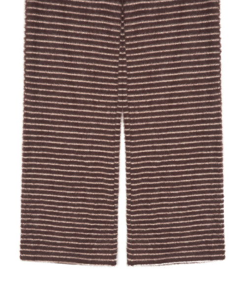 L21 COZY PLUFFY KNIT PANTS(BROWN CAMO)