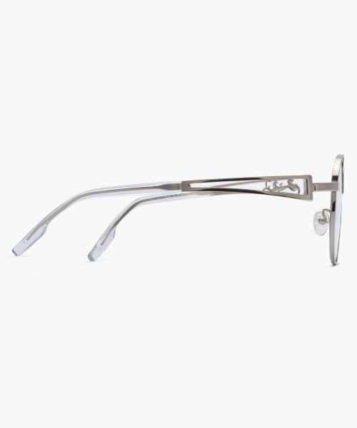 RC STAINLESS VEIL GLASS SILVER