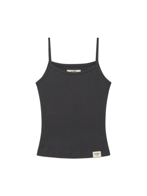 G CLASSIC CAMISOLE (CHARCOAL)