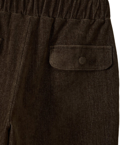 Ruffled Wide Crop Pants