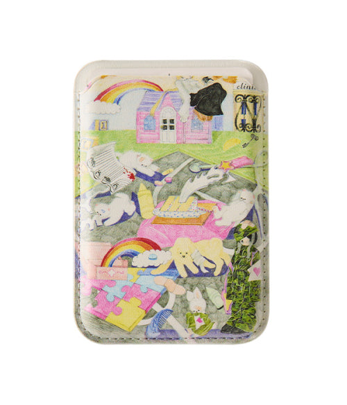 MagSafe Card Wallet Phone Case_Dream Garden