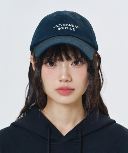 Basic Lettering Logo Ball Cap (4 Colors)