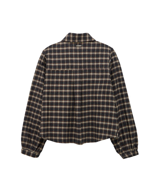 Rona Check Shirt (navy)