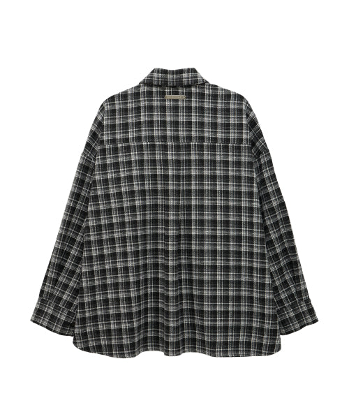Tyler Check Shirt (black)