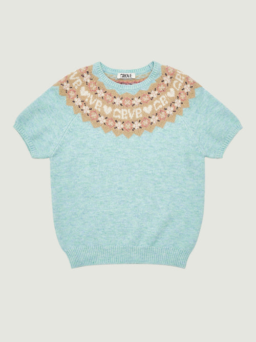 BONA NORDIC H/S KNIT (LIGHT BLUE)