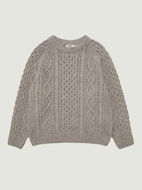 SKADI CABLE KNIT (BEIGE)